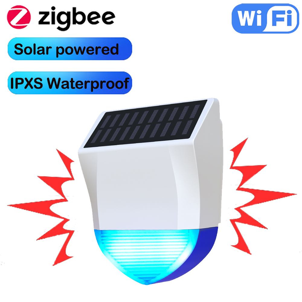 Water Alarm Sensor - Tuya Smart Zigbee/Wifi Siren Alarm Waterproof