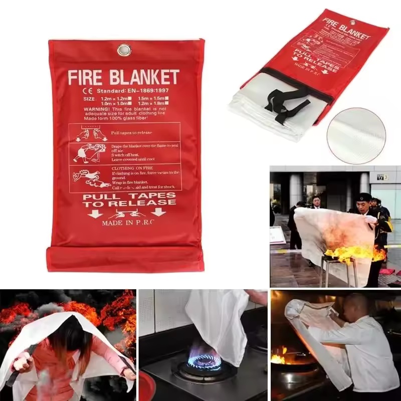 1mx1m Fire Blanket Emergency E - Fire Blanket Kitchen 리뷰 및 가격