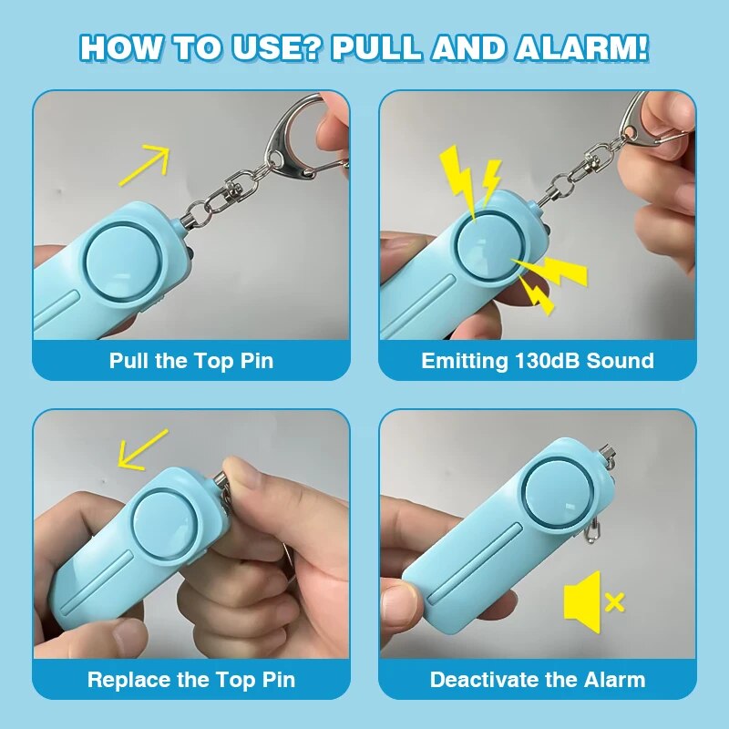 Personal Security Alarm Self D - Personal Alarm Keychain 리뷰 및 가격