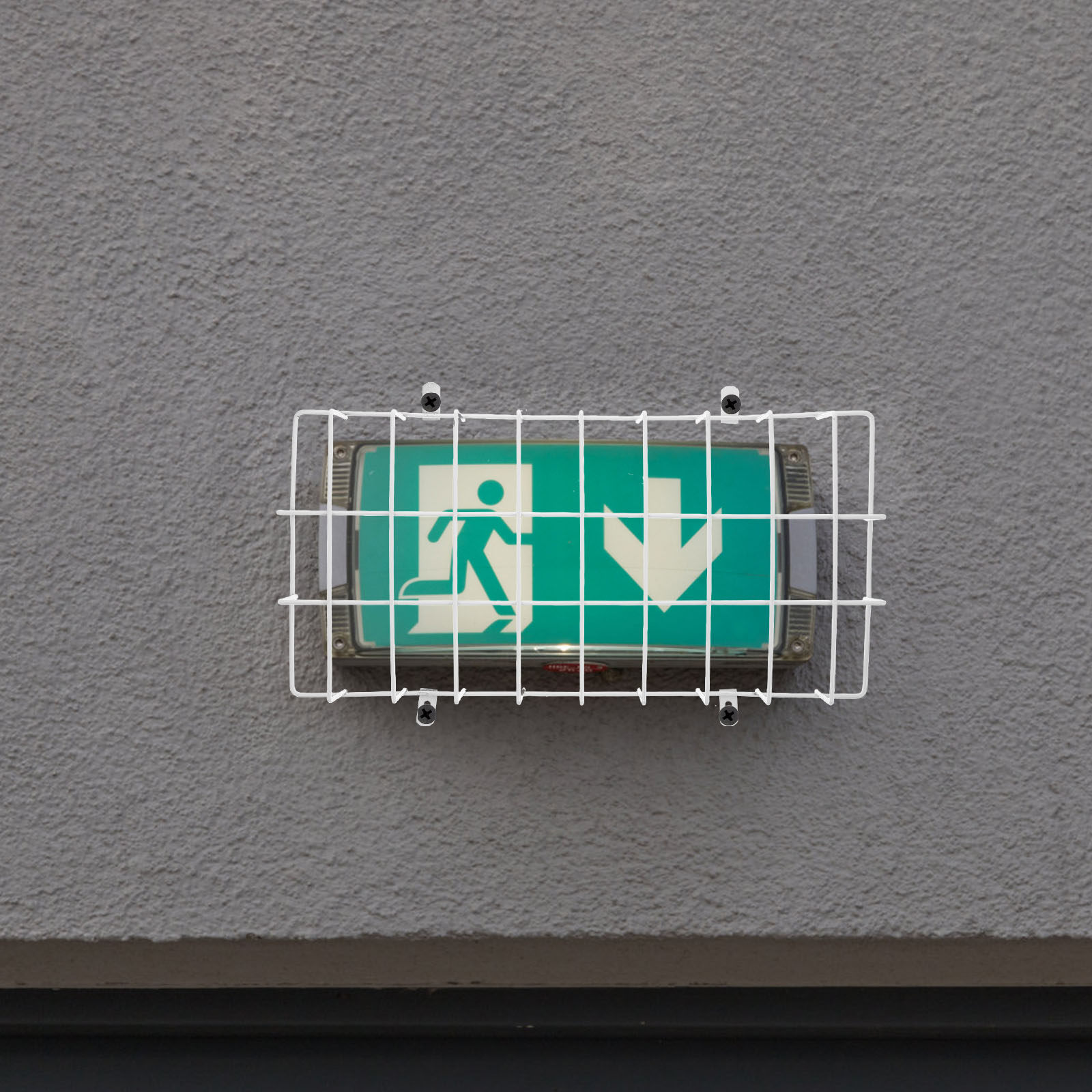 Exit Sign Protective Guard Sta - Emergency Exit Sign 리뷰 및 가격