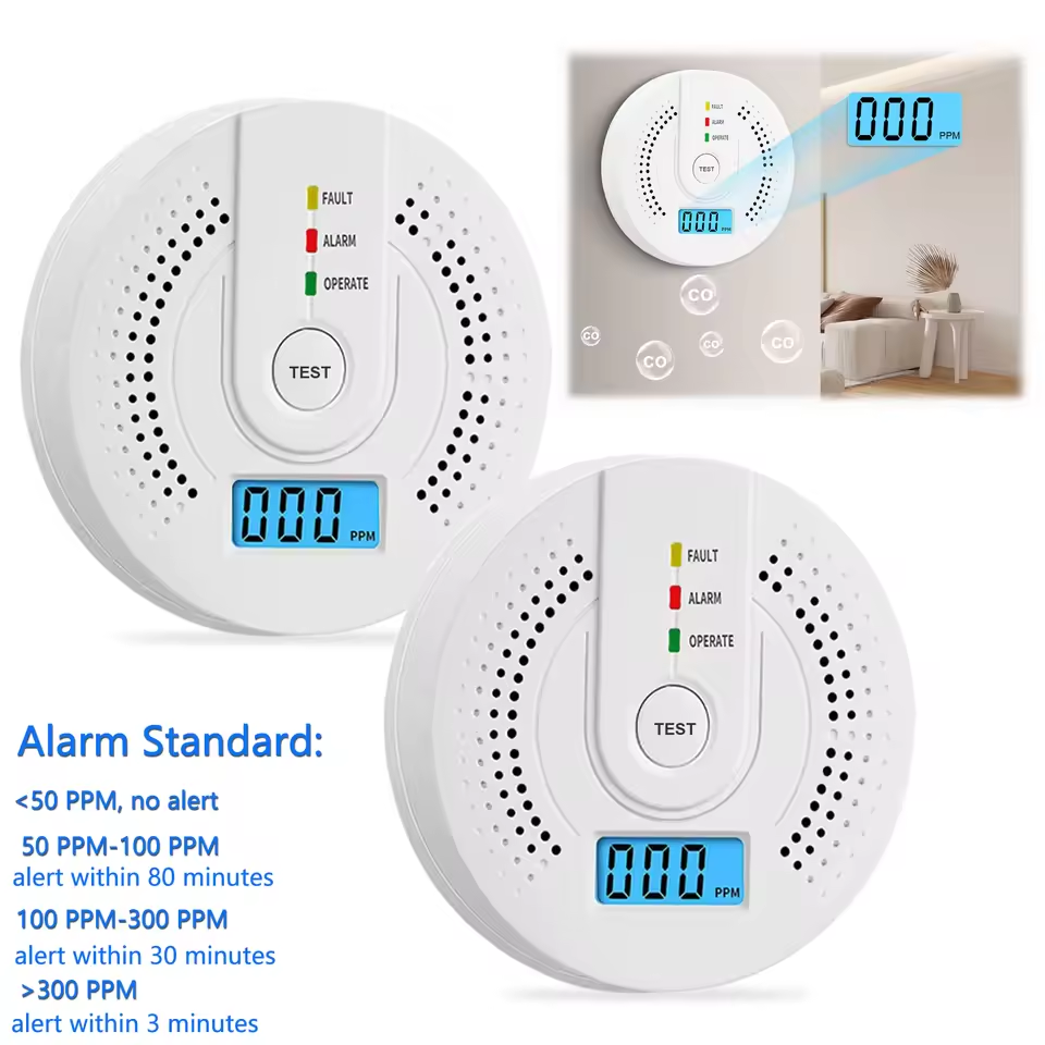 Carbon Monoxide Detector CO Ga - Smoke Detector Interconnected 리뷰 및 가격
