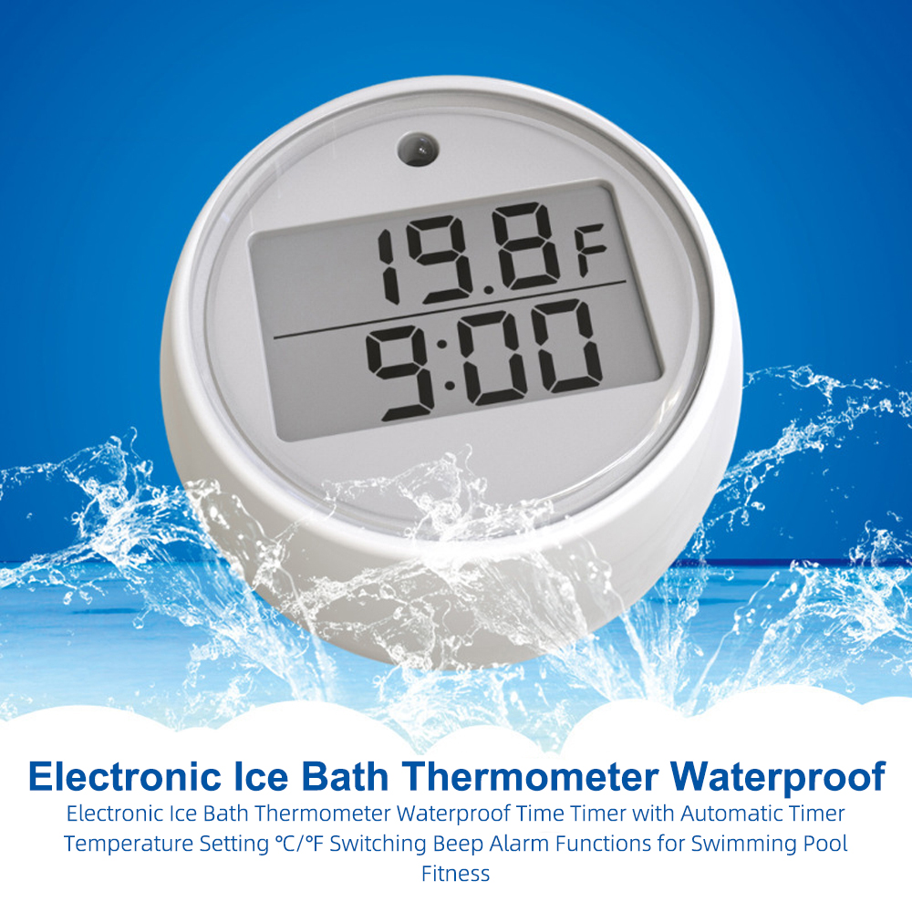 1PC Ice Bath Thermometer with  - Pool Alarm Float 리뷰 및 가격
