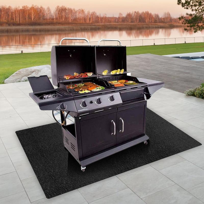 Under Grill Mat Fireplace Fire - Fire Blanket Kitchen 리뷰 및 가격