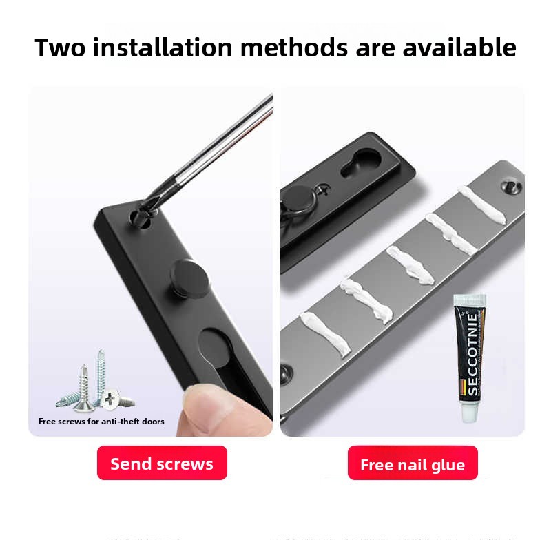 No Drill Stainless Steel Secur - Security Chain Door 리뷰 및 가격