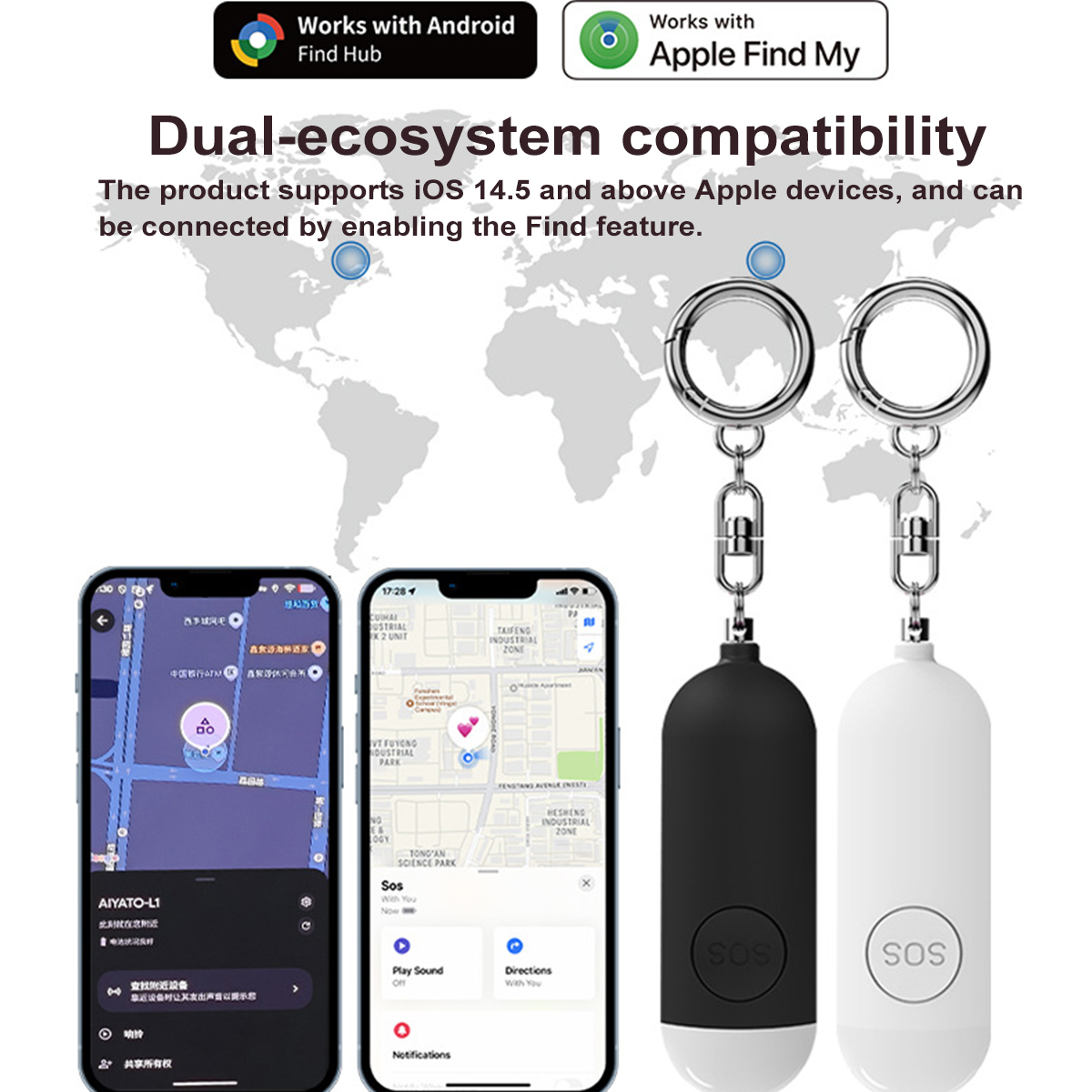 Self Defense Alarm LED Light R - Personal Alarm Keychain 리뷰 및 가격