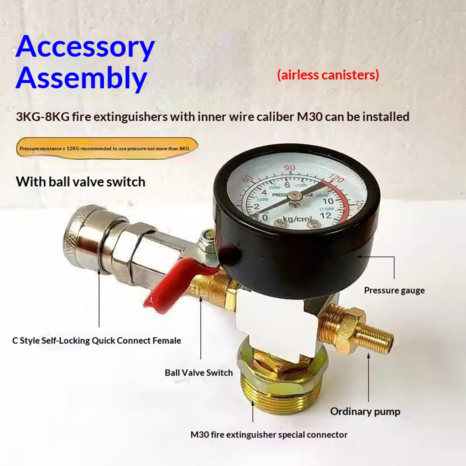 Small Air Tank Pressures Adapt - Fire Extinguisher Small 리뷰 및 가격