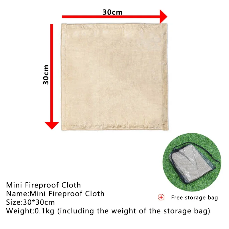 1pc Outdoor Camping Fireproof  - Fire Blanket Kitchen 리뷰 및 가격