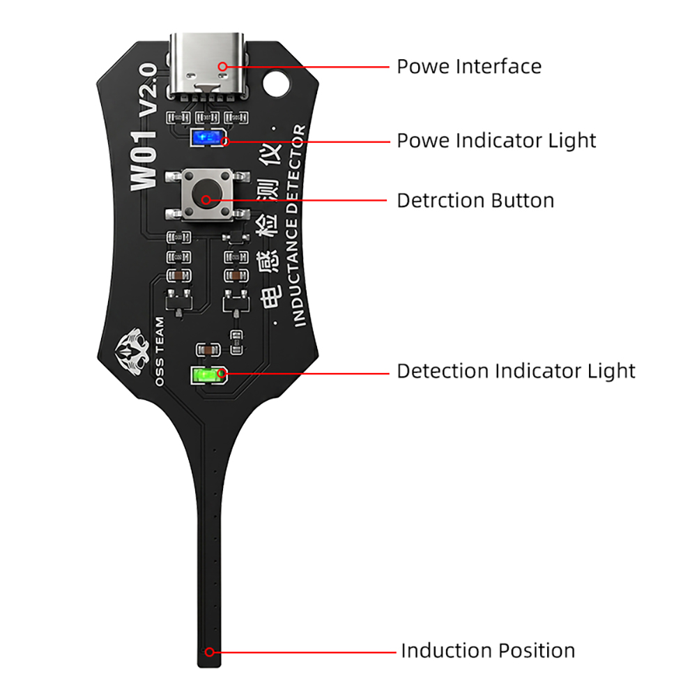 W01 Inductor Detector Tool Mot - Co Detector Plug 리뷰 및 가격