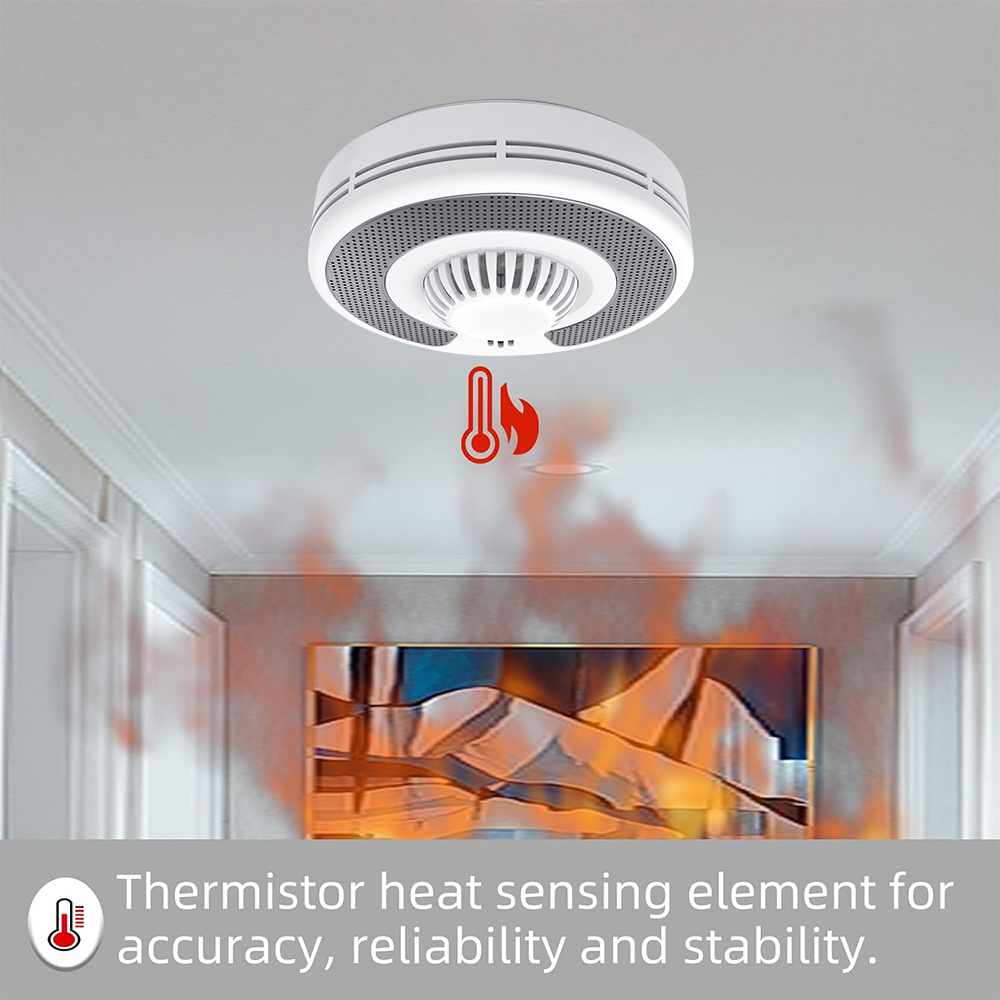 Wireless Interlinked(433MHz)+T - Smoke Detector Interconnected 리뷰 및 가격