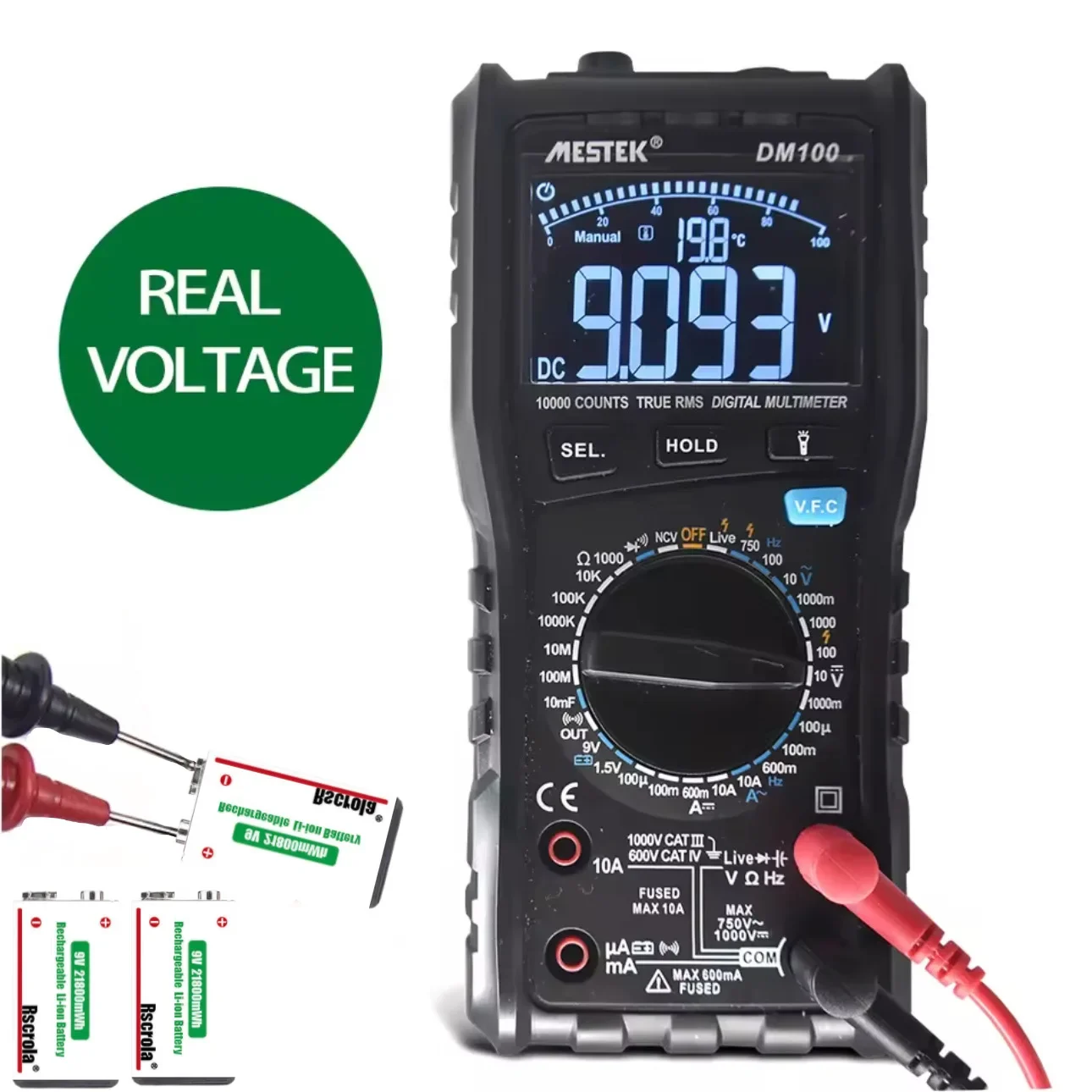 9V 21800mWh Rechargeable Lithi - Smoke Detector Interconnected 리뷰 및 가격