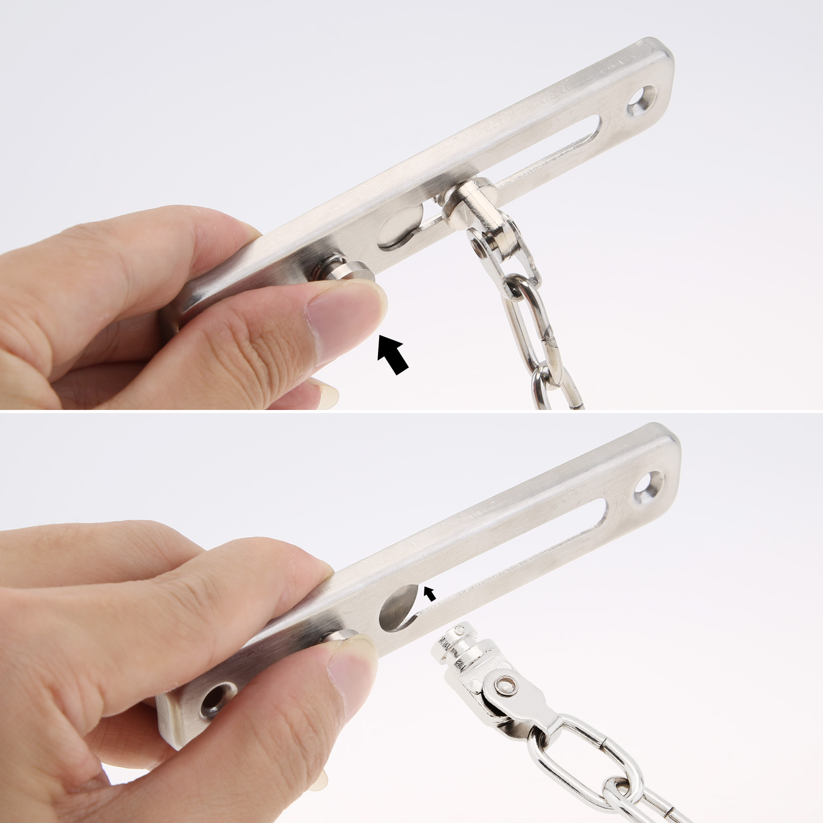 Solid Security Door Sliding Ch - Security Chain Door 리뷰 및 가격