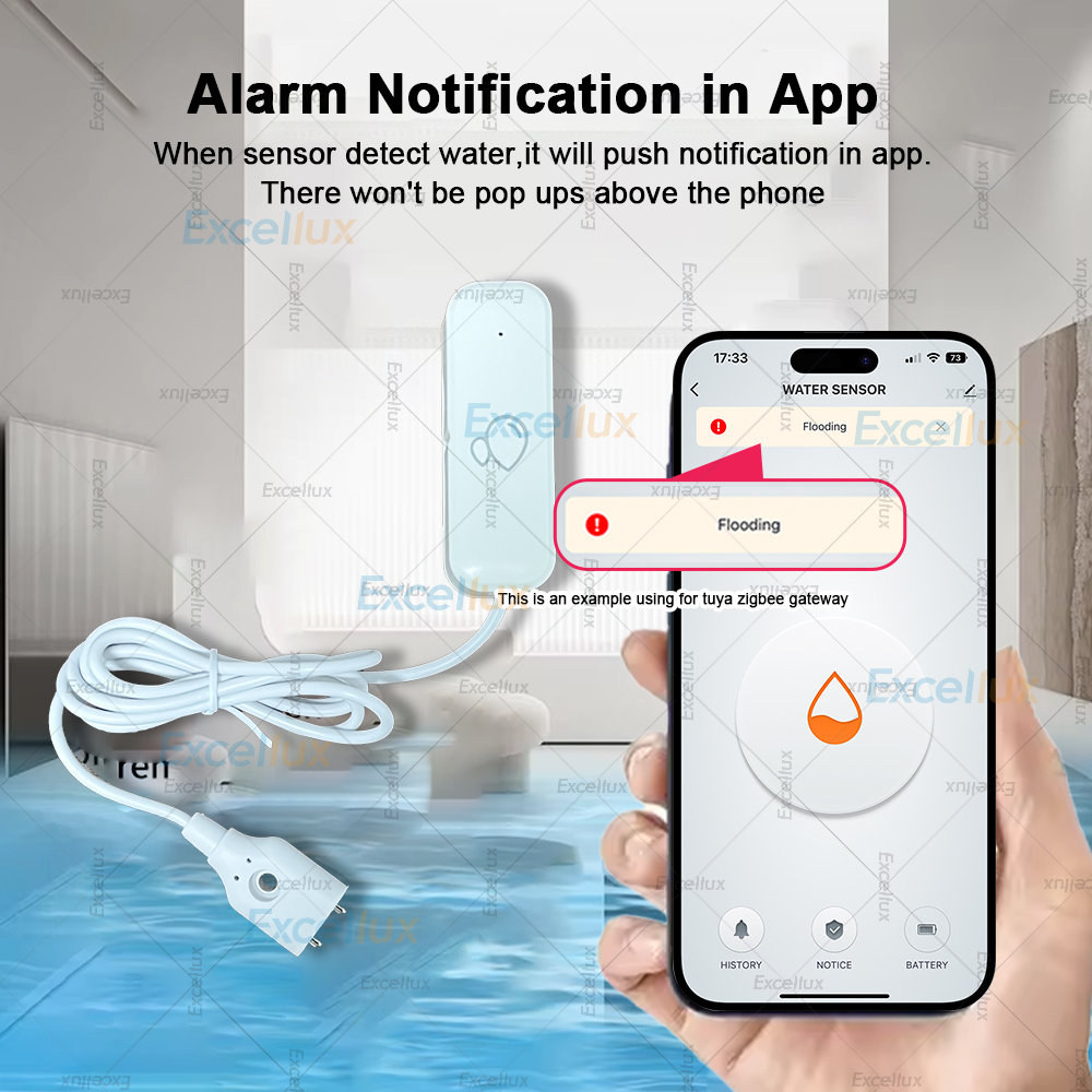 Zigbee Smart Water Leak Sensor - Water Alarm Sensor 리뷰 및 가격