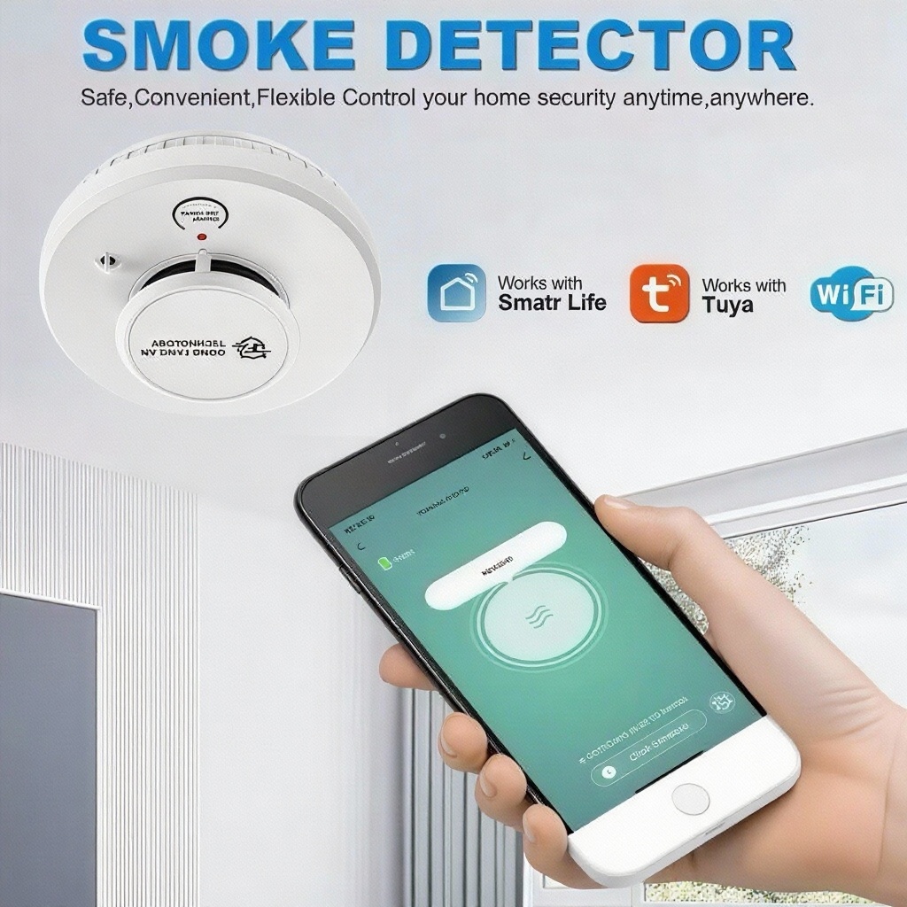 DFA Wifi Smoke Detector 2 in1  - Smoke Detector Interconnected 리뷰 및 가격