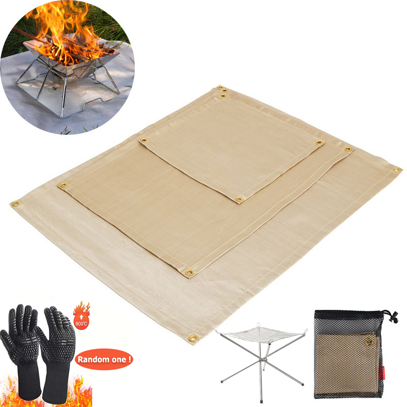 Outdoor Camping Fireproof Clot - Fire Blanket Kitchen 리뷰 및 가격