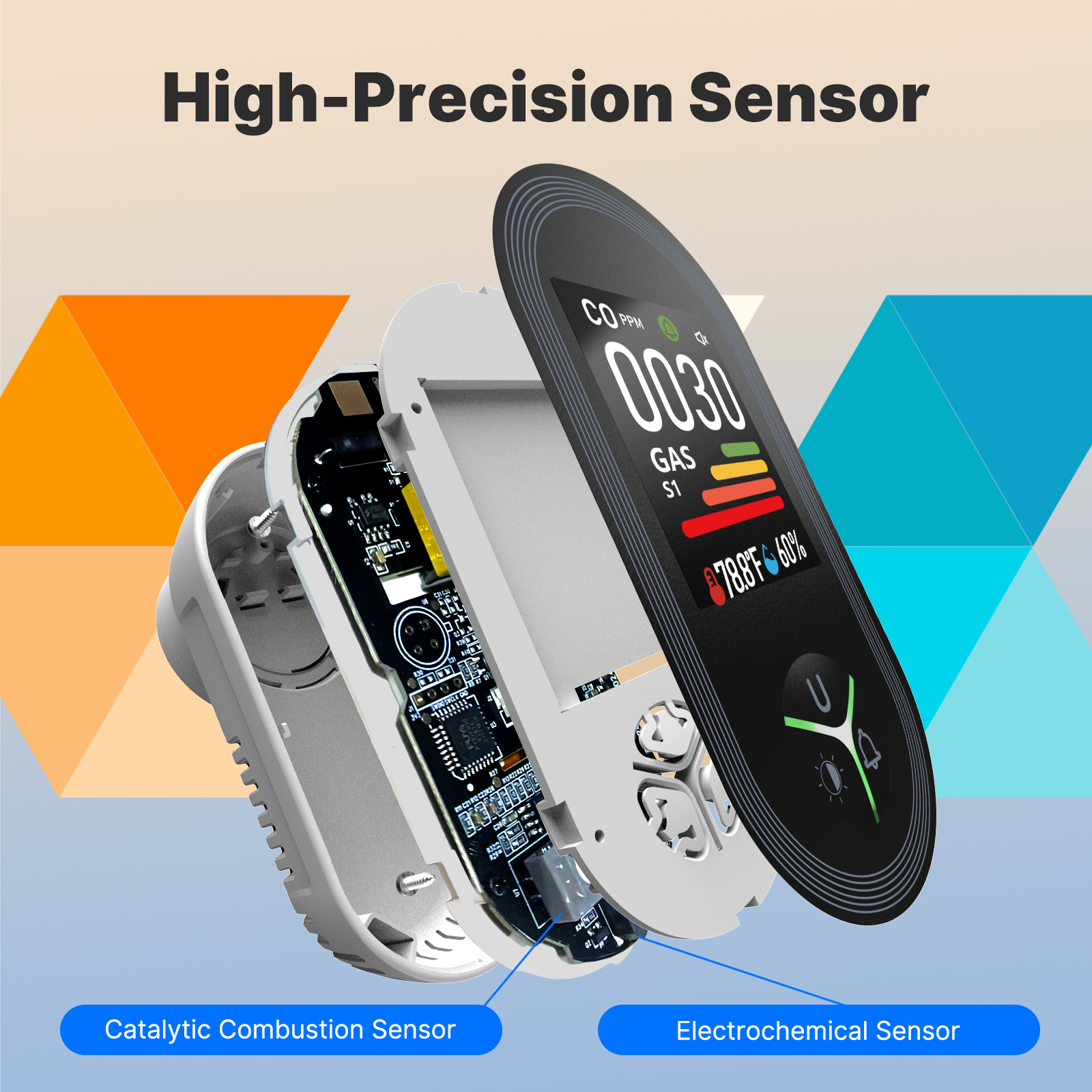 MOES 4-in-1 Plug-in Gas Detect - Co Detector Plug 리뷰 및 가격