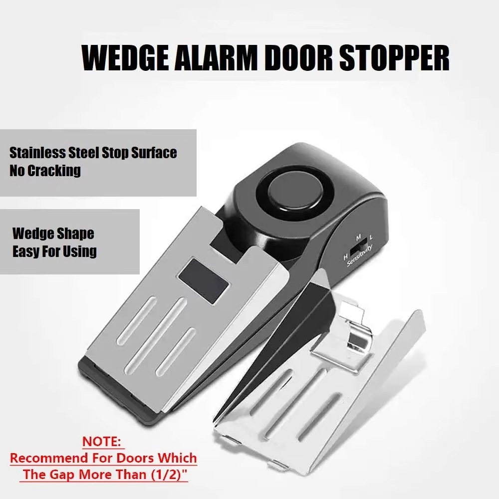 120db Wireless Stainless Steel - Door Stop Alarm 리뷰 및 가격