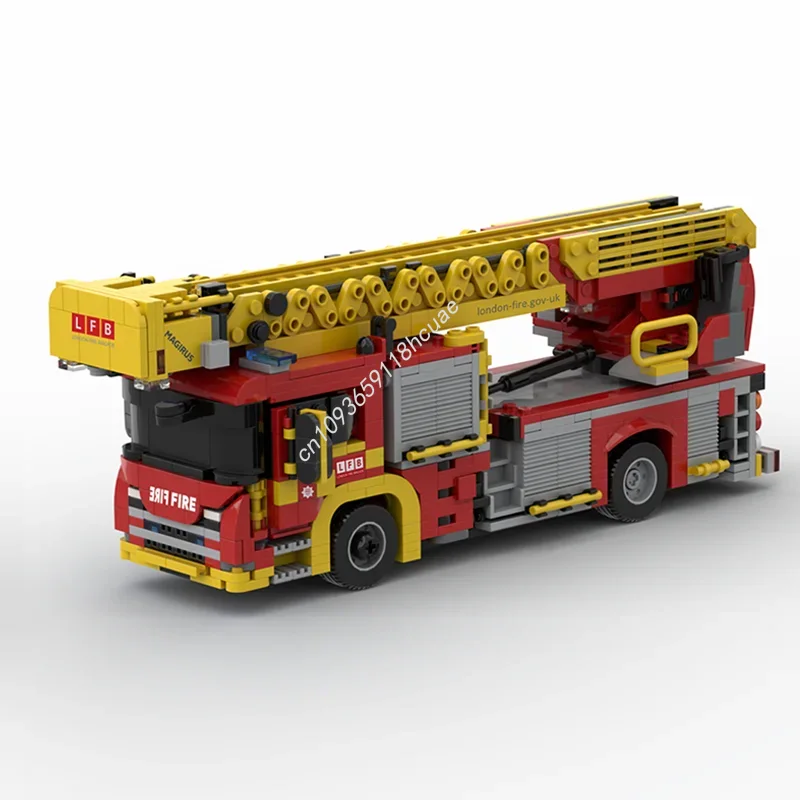 1079PCS MOC London Fire Brigad - Fire Escape Ladder 리뷰 및 가격