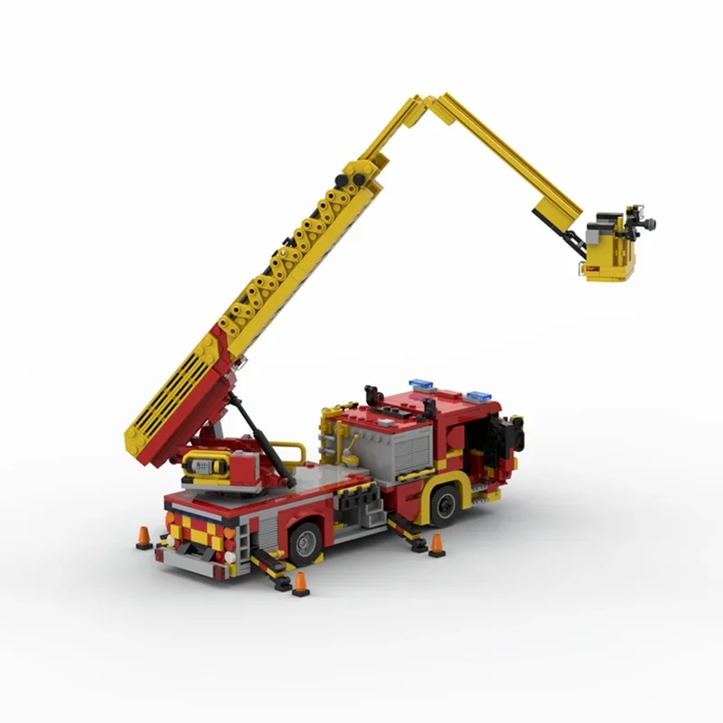 1079PCS MOC London Fire Brigad - Fire Escape Ladder 리뷰 및 가격