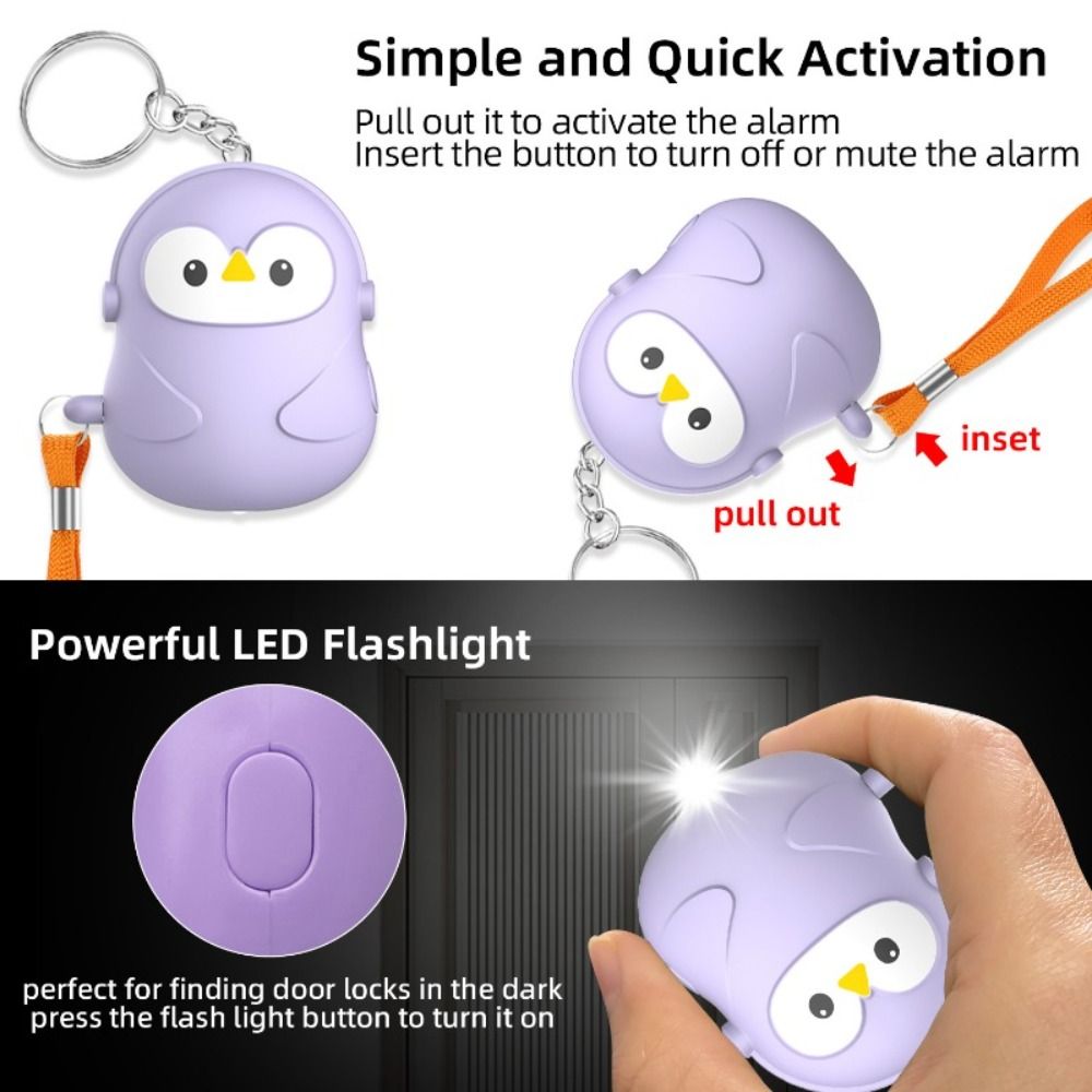 New 130dB Personal Self Defens - Personal Alarm Keychain 리뷰 및 가격