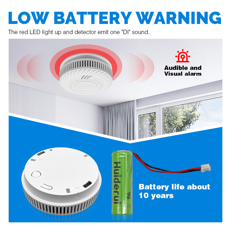 Powered Hotel Smart Wireless T - Smoke Detector Interconnected 리뷰 및 가격