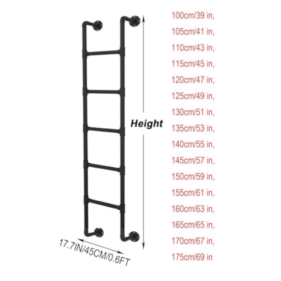 Wall Mounted Metal Step Ladder - Fire Escape Ladder 리뷰 및 가격