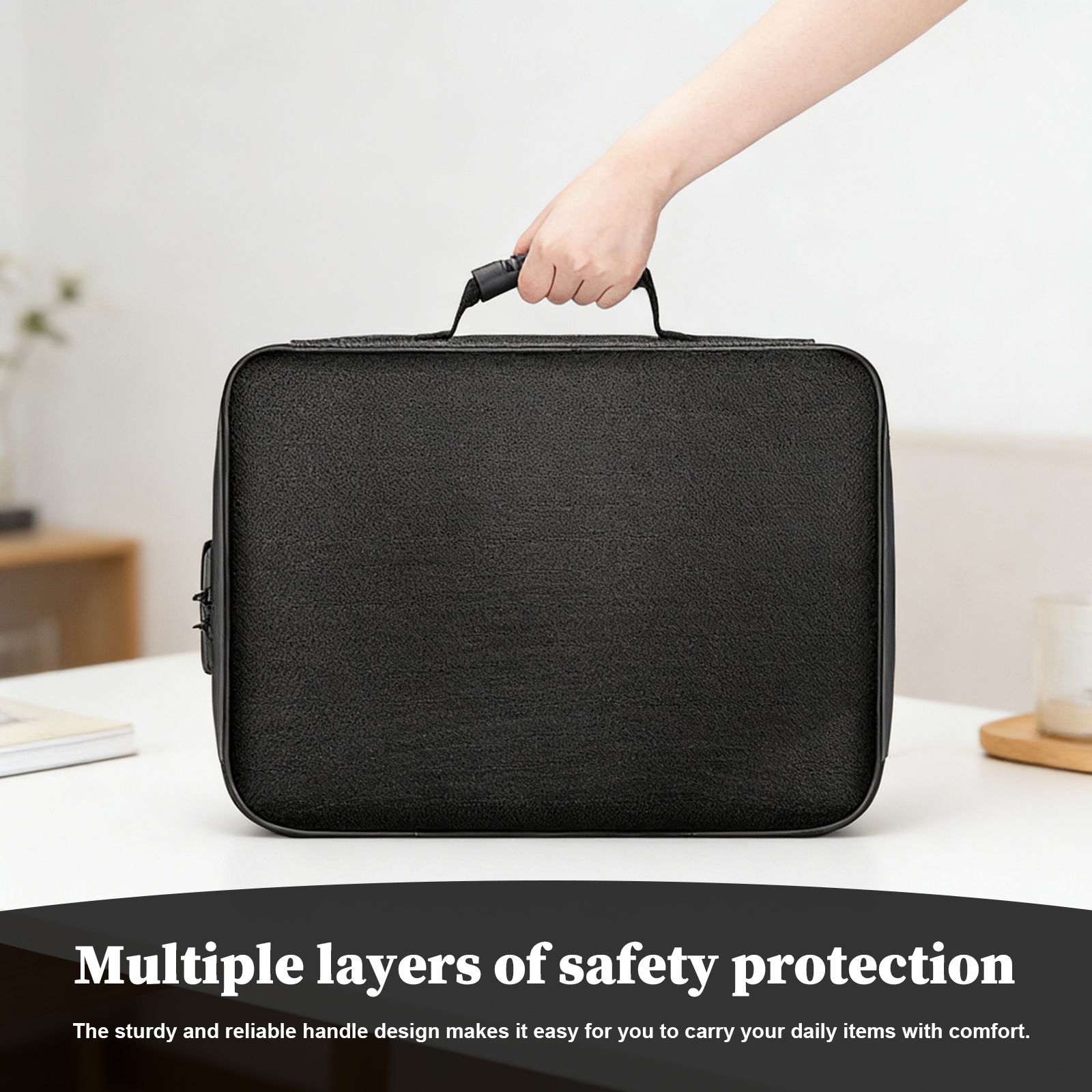 Fireproof Document Bag with Lo - Fire Safe Document 리뷰 및 가격