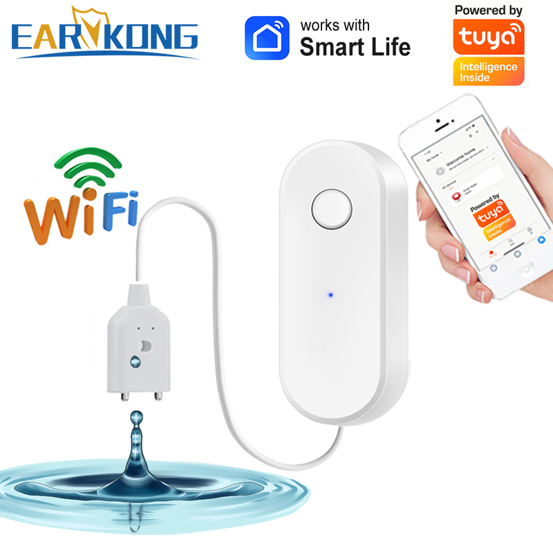 Tuya WiFi Smart Water Leak Sen - Water Alarm Sensor 리뷰 및 가격