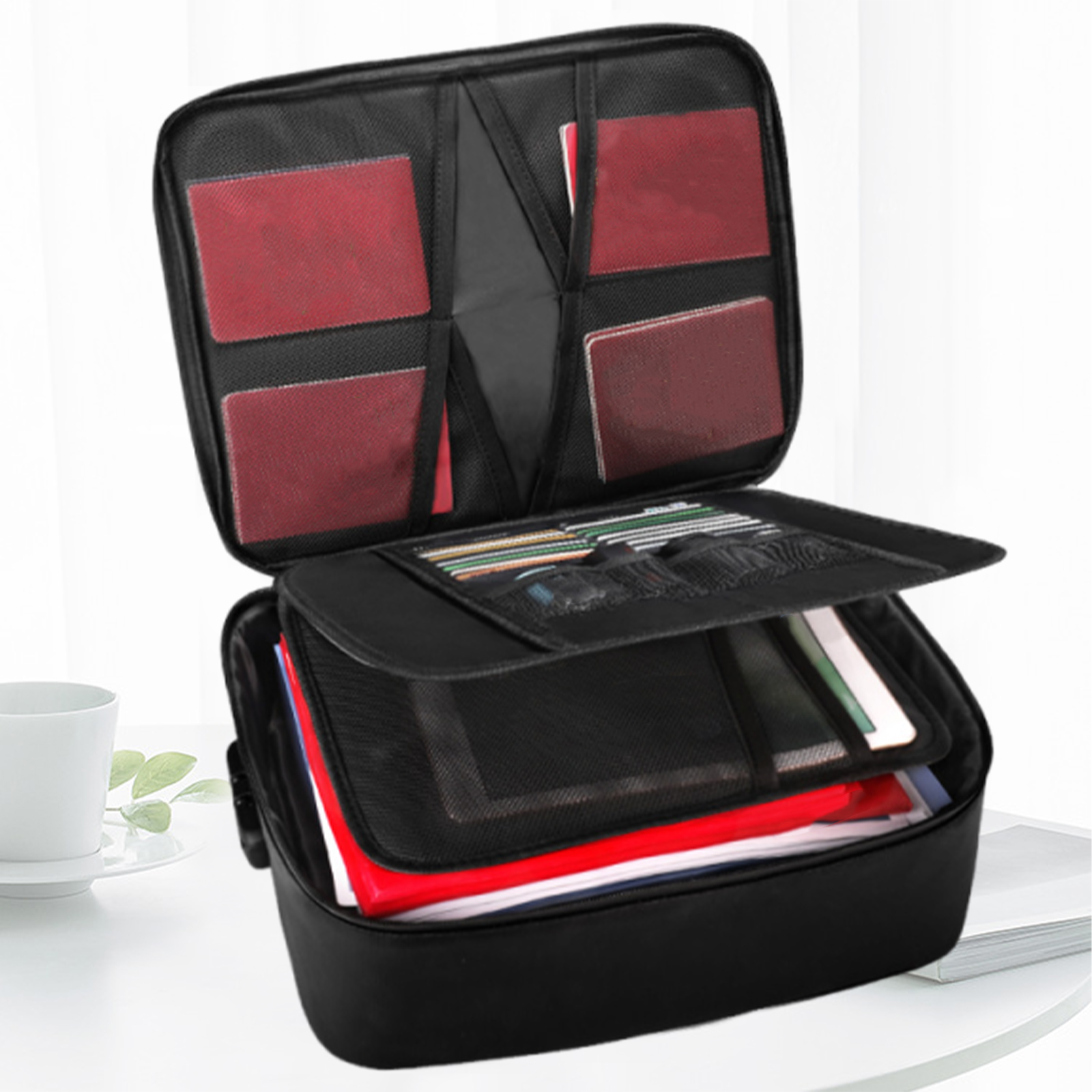 Fireproof Document Bag with Lo - Fire Safe Document 리뷰 및 가격