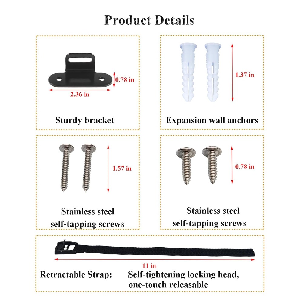 Easy Install Earthquake Proof  - Earthquake Anchor Strap 리뷰 및 가격