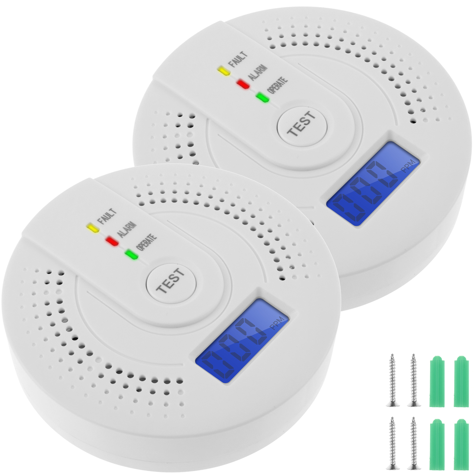 Independent CO Alarm Sensor Ca - Smoke Detector Interconnected 리뷰 및 가격