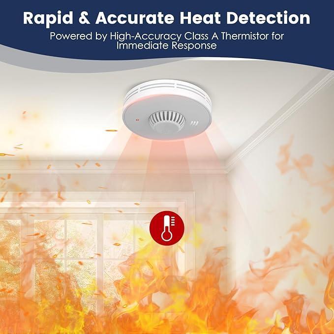 Wireless Interlinked Smoke and - Smoke Detector Interconnected 리뷰 및 가격